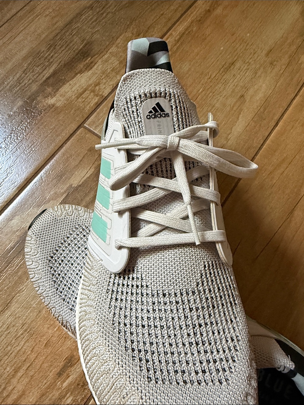adidas Ultra Boost 20 Grey Frost Mint Sneakers FV832 - Picture 6 of 6